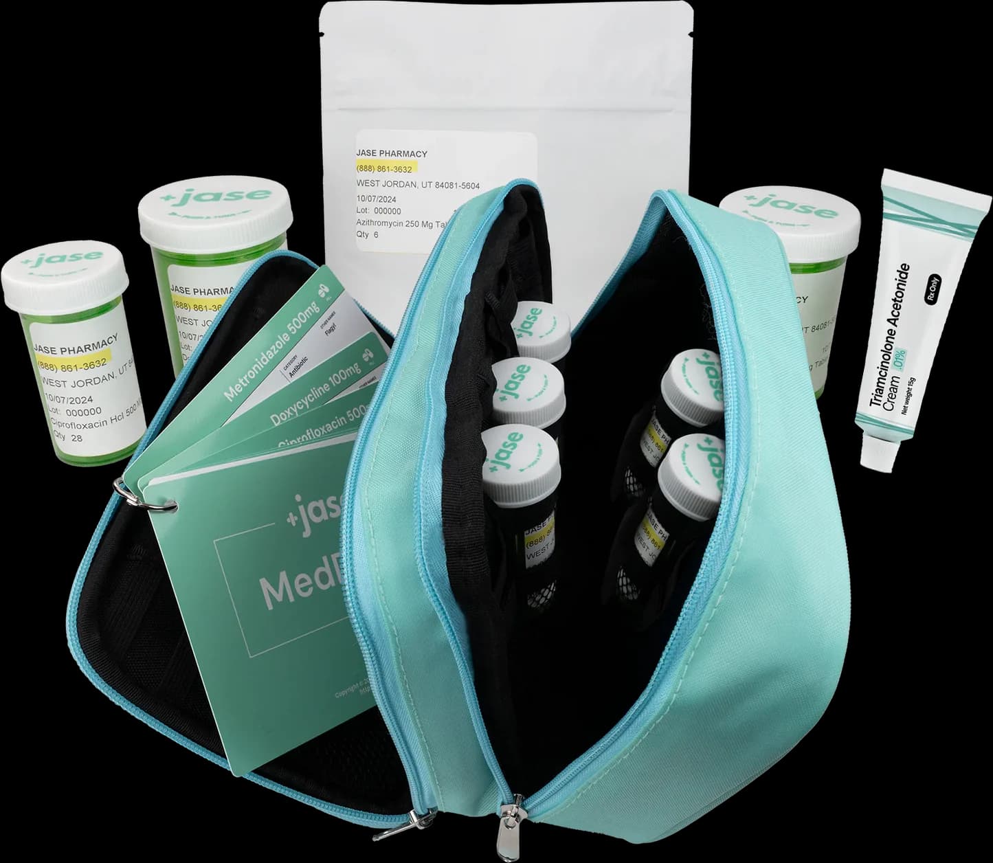 Jase Medical Emergency Antibiotic Kit — physician-prescribed emergency preparedness medications